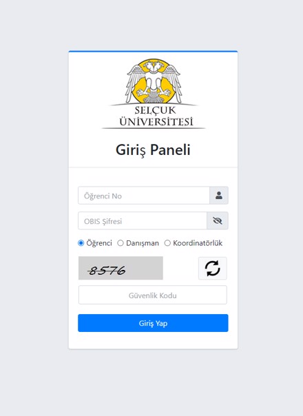 S.Ü. Engelli Öğrenci Bilgi Sistemi oluşturuldu  ,yeni sayfanıza baktınız mı ? 